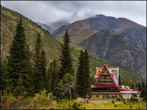 ParkAla-Archaw górach Tian Shan w Kirgistanie