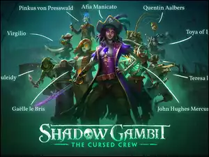 Plakat do gry Shadow Gambit The Cursed Crew