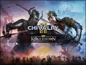 Rycerze na plakacie do gry Chivalry 2 Kings Edition