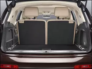 Bagażnika, Audi Q7, Pojemność
