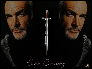 twarze, Sean Connery, miecz