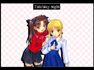 Fate Stay Night, dziewczyny