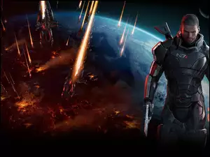 Ziemia, Mass Effect, Shepard, Ĺťniwiarz