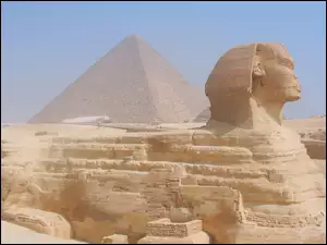Zabytek, Egipt, Piramida, Sfinks