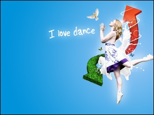 Kobieta, I love dance, Taniec