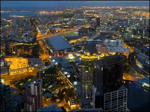 Panorama Miasta, Melbourne, Australia