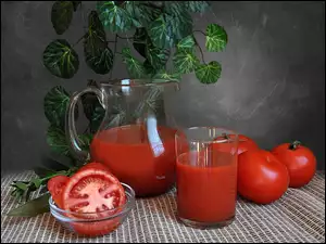 Pomidorowy, Pomidory, Dzbanek, Sok