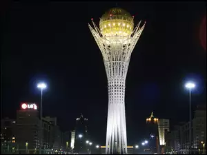 Noc, Kazachstan, Astana, Pomnik