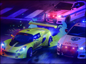 Nocny pościg z gry Need for Speed Unbound