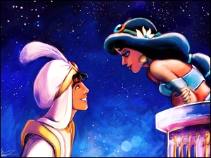 Aladdin, Aladyn, Jasmine