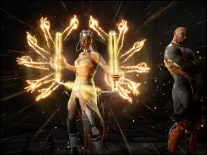 Kobieta i mężczyzna z gry Mortal Kombat 1