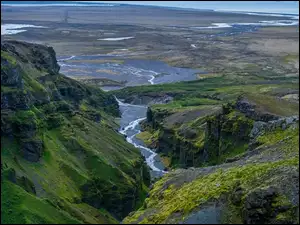 Kanion MulagljĂşfur w Islandii