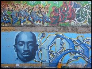 Graffiti, 2 Pac, Ścina