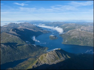 Gullesfjorden, Norwegia, Fiord, Góry, Lofoty