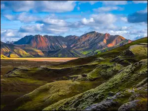 Tęczowe Góry w Islandii