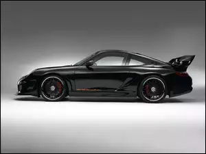 Lewy Profil, Czarne, Porsche 911