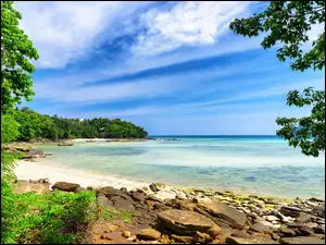 Plaża na tajlandzkiej Phi Phi Island