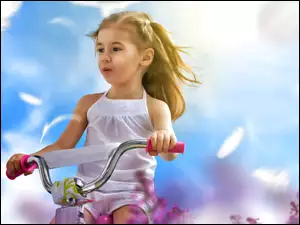 Rower, Dziewczynka