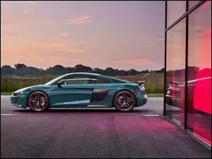Audi R8 Green hell Bokiem