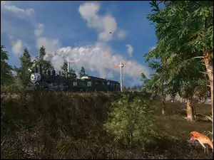 Krajobraz z gry Railway Empire 2