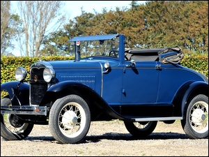 Ford, 1930, Zabytkowy, Samochód, A4 Door