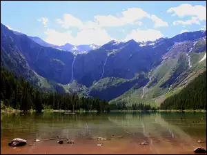 Las, Góry, Jezioro
