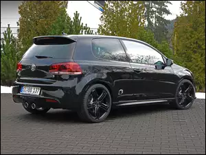 Czarny, Volkswagen Golf 6