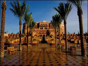 Hotel, Palmy, Dubaj, Zjednoczone Emiraty Arabskie, Emirates
