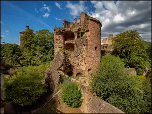 Ruiny zamku w Heidelbergu