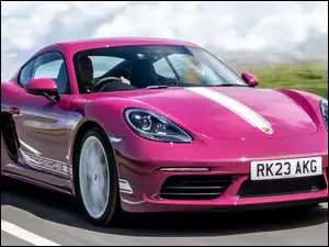 2023, Różowe, Porsche 718 Cayman, Style Edition