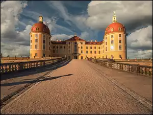 Pałac Moritzburg w Saksoni