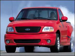 150, Czerwony, Ford F
