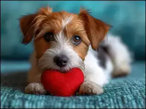 Serce, Pies, Szczeniak, Jack Russell terrier