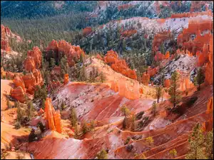 Stany Zjednoczone, Skały, Park Narodowy Bryce Canyon, Stan Utah