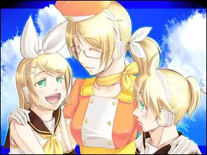 Vocaloid, Len, Kagamine, Rin