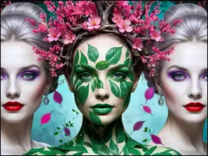 Twarze, Trzy, Kobiety