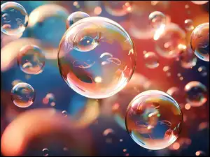 Grafika AI, Bańki, Mydlane