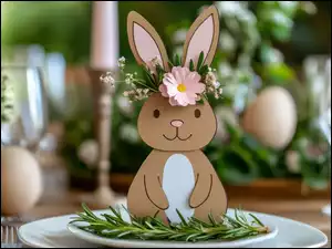 Kwiat, Wielkanoc, Zajączek