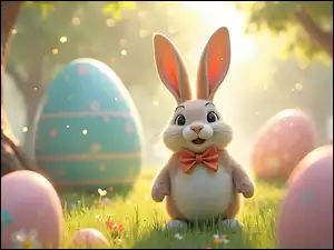 Pisanki, Zając, Wielkanoc