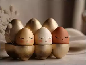 Grafika AI, Jajka, Suszki