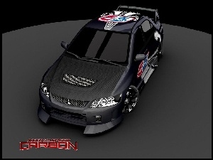 mitsubishi, Need For Speed Carbon, samochód