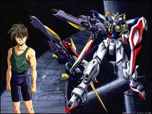 Gundam Wing, facet, robot, kosmos