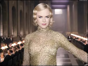 The Golden Compass, przyjęcie, Nicole Kidman, suknia