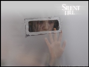 Silent Hill, tło, dłoń, oczy