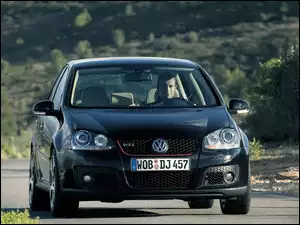 Czarne, Volkswagen Golf 5, GTI