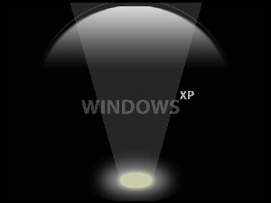 Windows XP, żarówka, microsoft, światło