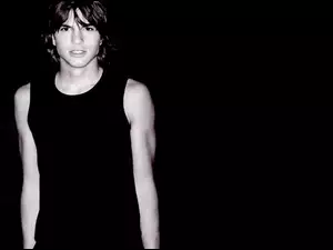 włosy, Ashton Kutcher, ciemne