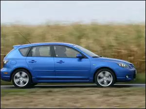Niebieska, Mazda 3