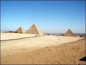 Afryka, Piramidy, Pustynia