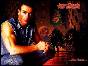Jean Claude Van Damme, długie włosy